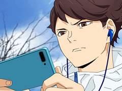 나의 선택으로 인하여 그와 헤어지고 말았다.