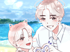 210108-09 젠런 낙서