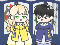 한복 SD 고정틀 커미션