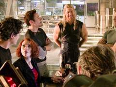 눈 오는 날의 어벤져스