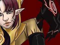 다람쥐 처럼 착지한 아크