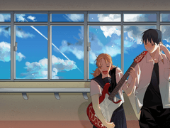 [닫았습니다] 학교의 소녀소년 고정틀 커미션