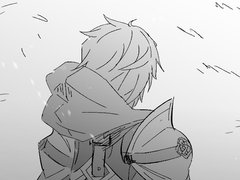 달은 손을 뻗는다.