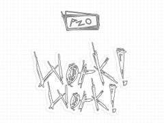 삐죽빼쭉 단어 스티커