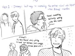 BMC AU 낙서들 모음