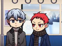 (18) 전철 고정틀 (쿠로코의 농구 - 마유즈미, 아카시)