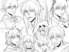 보컬로이드 낙서