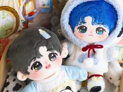 푸른별 검은달 (20cm)