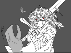 산호 해안가 사냥...