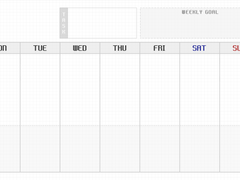 [굿노트 플래너 속지] 위클리 / TO-DO-LIST / 만년형 플래너 속지 공유
