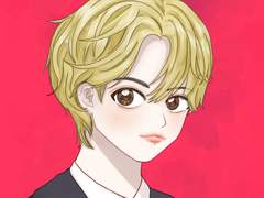 금발 정구기 순정만화버젼