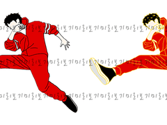 경이로운 소문 조병규 일러스트 도안