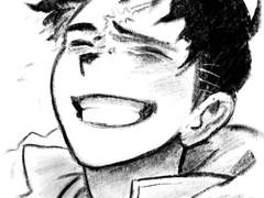 웃는 얼굴 러프 커미션