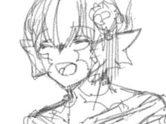 우리 집 빛전이랑 수정공 낙서