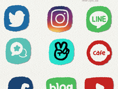 [굿노트스티커]SNS스티커[무료공유]