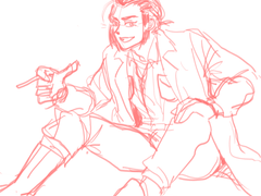 전오수 덕질 초반 낙서