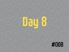 [DTB] #008 Day 8