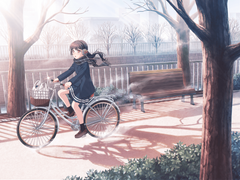 [들뜬 숨소리, 겨울에 물들고] 후타바 츠쿠시