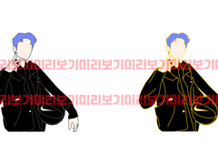 크래비티 태영 일러스트 도안 판매