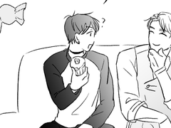 현제유진) 사탕 키스