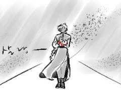 [청] 이른 봄바람이 불어왔다.