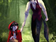 AU of ⌈Little Red Riding Hood⌋ + cartoon