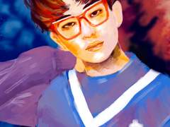 베이비펌+안경 진기👓