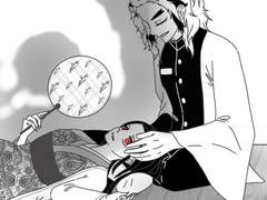 [귀멸의칼날 장편 상황문답 / 태양의 시간을 위하여]第12話.결연한 마음