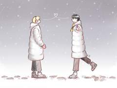 눈오는 날의 슙진