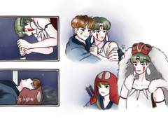 영화보고 그린 정진