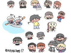 세븐틴 굿노트 스티커 배포5