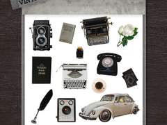 [굿노트 스티커] 레트로