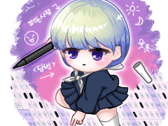 캐릭터 커미션 A타입 샘플2