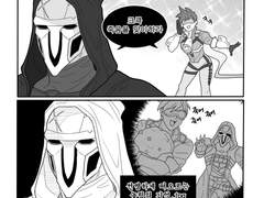 [오버워치/4컷만화]#.트라우마