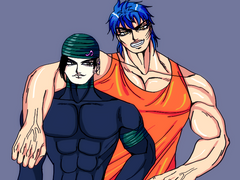 자캐 그림+토리코 그림