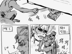 [JOJO]무지개형제1장짜리짧만화