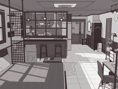 블랙&화이트 타입 원룸