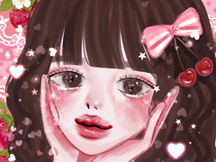 소미 반짝반짝 흉상커미션