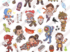 에이펙스 레전드 스티커 +주저리