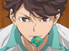 [하이큐 드림] 콘돔을 물고 유혹한다면?