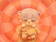 20cm 바이올렛 코튼캔디