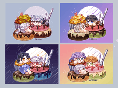 SD 도넛 고정틀 커미션