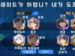 로오히 레이드 및 캐릭 진형 배치에 대한 설명