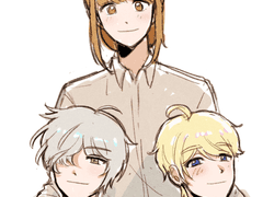 매니저 남매 그림모음