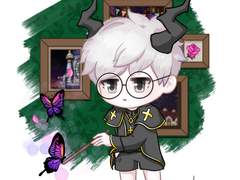 캐릭터 커미션 A타입 샘플4