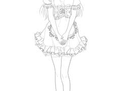 새 전신 포폴 선화