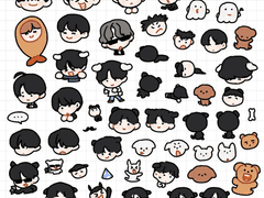 범규 굿노트 스티커