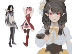 로오히 그렸던 거 대충...