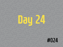 [DTB] #024 Day 24