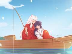 [이누카고] 낚시는 지루해~